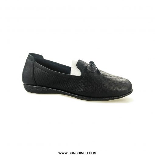 SUNSH19050538 Leather sneaker white - Image 3