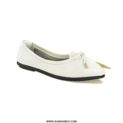 SUNSH19050538 Leather sneaker white