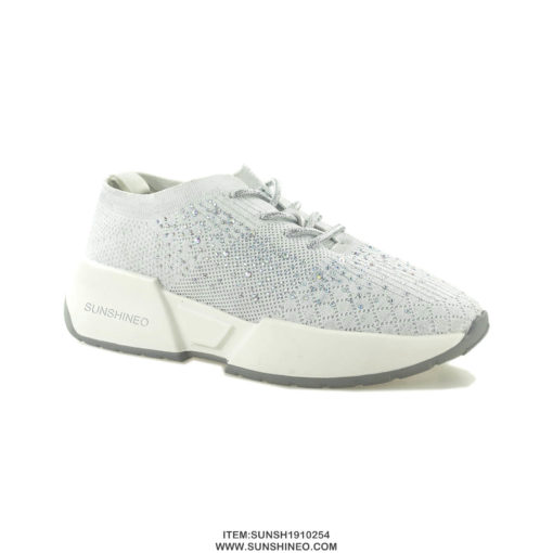 SUNSH1910255 flyknit sneaker light green - Image 2
