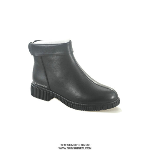 SUNSH19102580 leather sneaker boot