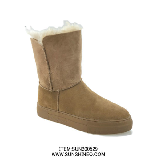SUN200530 leather winter fur boot - Image 3
