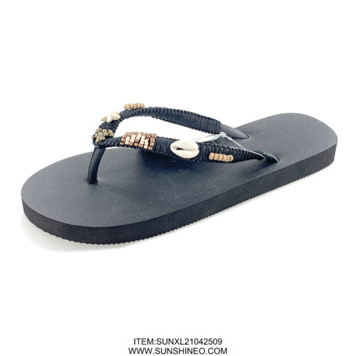 SUNXL21042509 Handmade Beads flip flop 