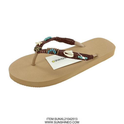 SUNXL21042509 Handmade Beads flip flop  - Image 2
