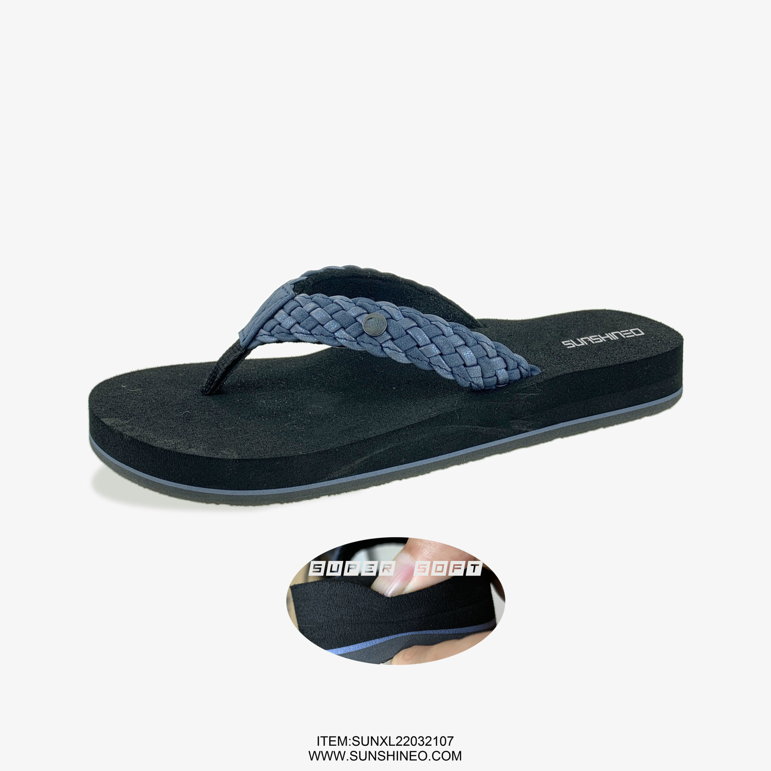SUNXL22032107 flip flop sandals