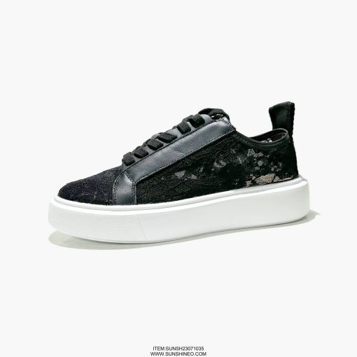 SUNSH23071037 Leather sneaker