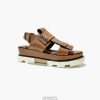 SUNSX23072112 leather sandal