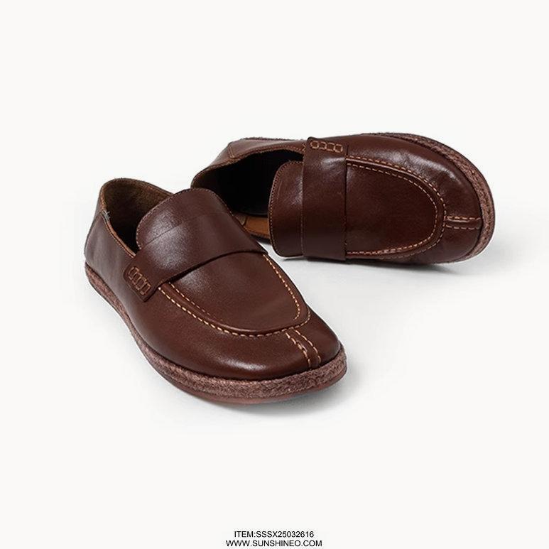 SSSX25032616 Vintage Heritage Leather Shoes