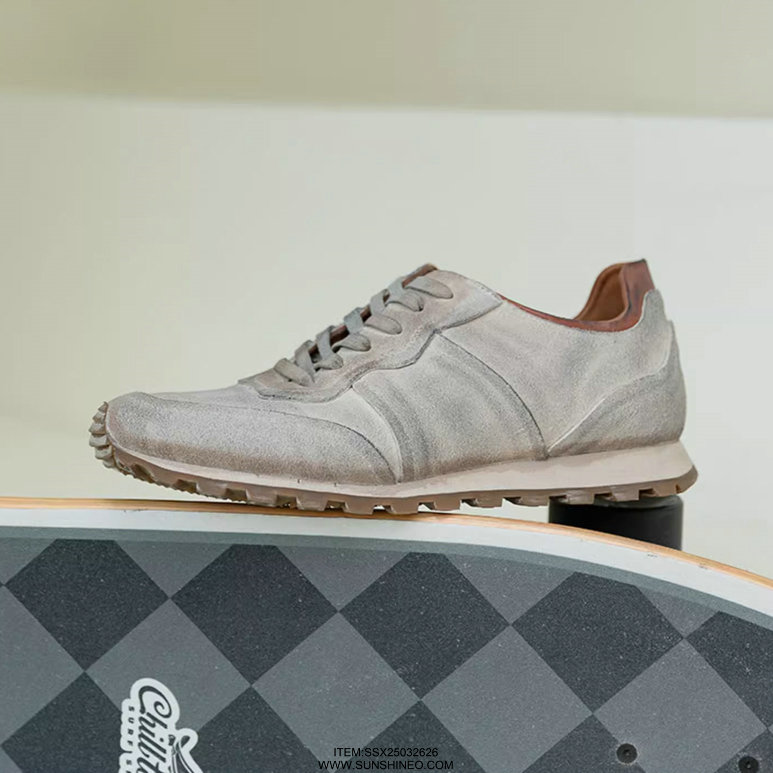 SSX25032626 Vintage Heritage Leather Shoes