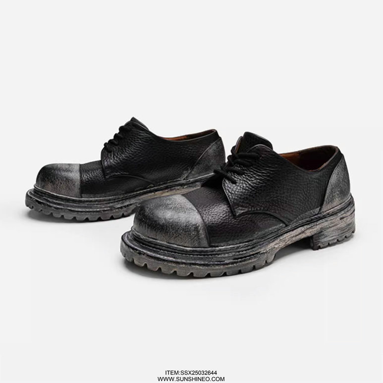 SSX25032644 Vintage Heritage Leather Shoes
