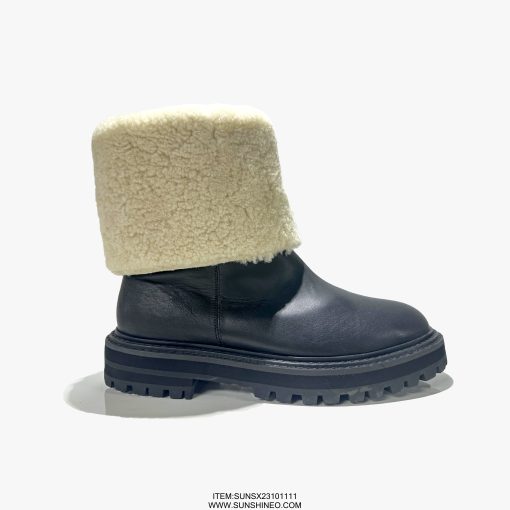 SUNSX23101111 leather boots